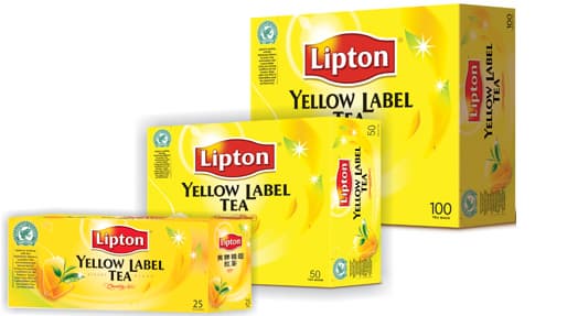 LIPTON Yellow Label Tea 100bags_box_ 2gsm_bag